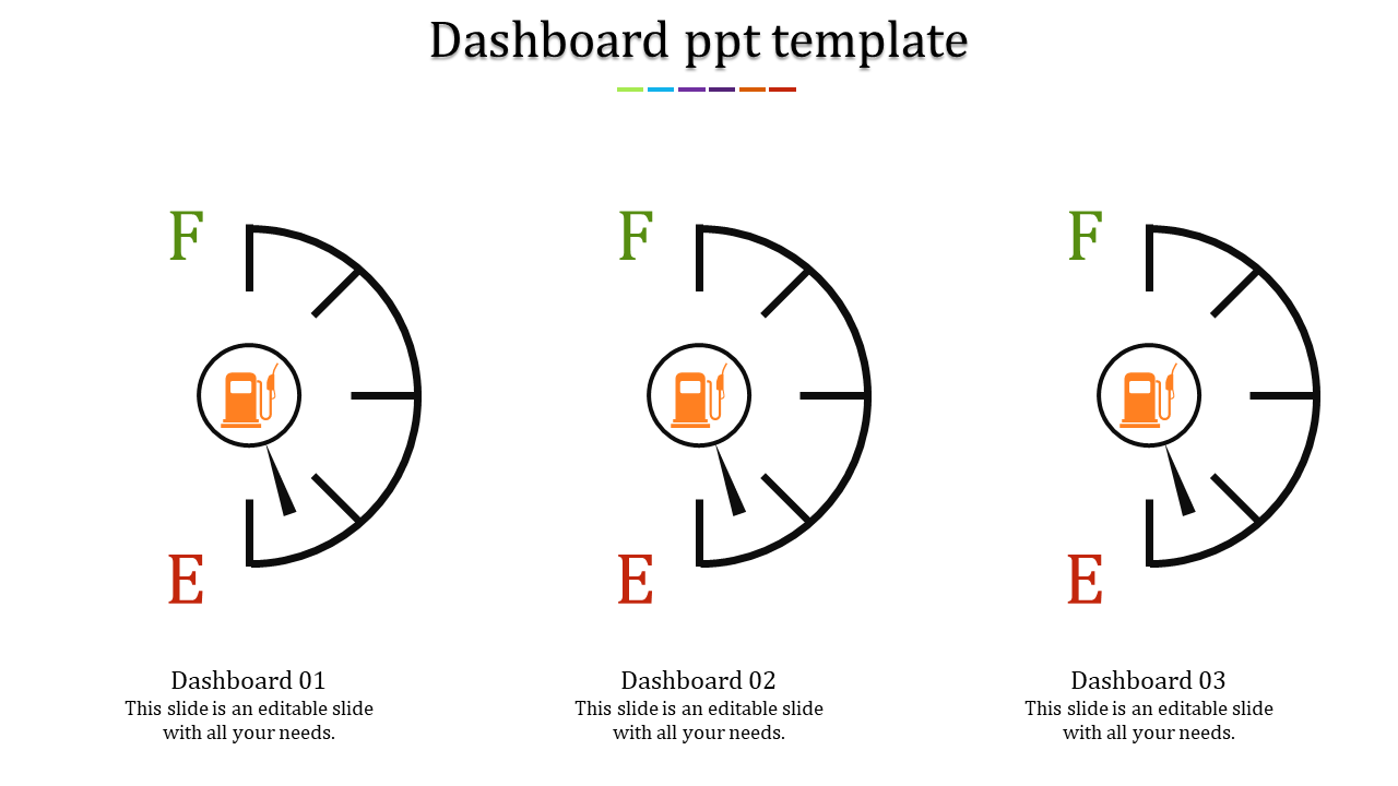 dashboard ppt template